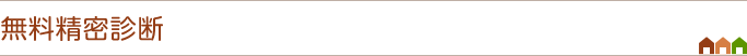 無料精密診断