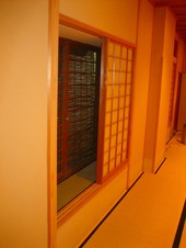 伊豆修善寺にある老舗旅館の坪庭工事が完成しました